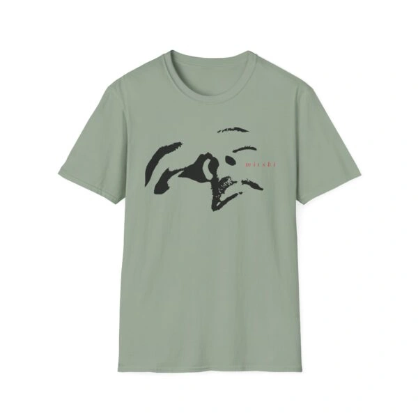 Mitski Face Unisex Softstyle T-Shirt Sage