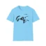 Mitski Face Unisex Softstyle T-Shirt Sky