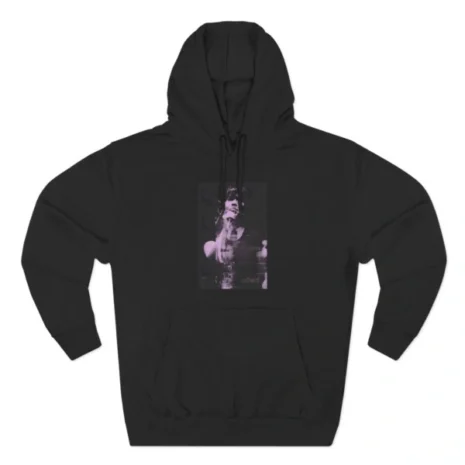 Mitski Fall 2024 Tour Three-Panel Fleece Hoodie Black Mitski Fall 2024 Tour Three-Panel Fleece Hoodie Black