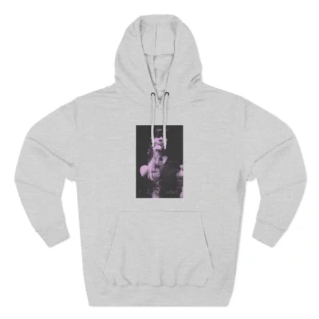 Mitski Fall 2024 Tour Three-Panel Fleece Hoodie Heather Grey Mitski Fall 2024 Tour Three-Panel Fleece Hoodie Heather Grey