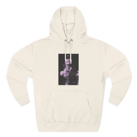 Mitski Fall 2024 Tour Three-Panel Fleece Hoodie Sand shell Mitski Fall 2024 Tour Three-Panel Fleece Hoodie Sand shell