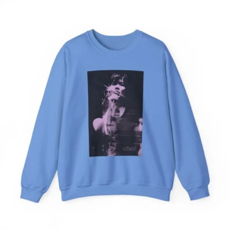 Mitski Fall 2024 Tour Unisex Heavy Blend™ Crewneck Sweatshirt Carolina Blue Mitski Fall 2024 Tour Unisex Heavy Blend™ Crewneck Sweatshirt Carolina Blue