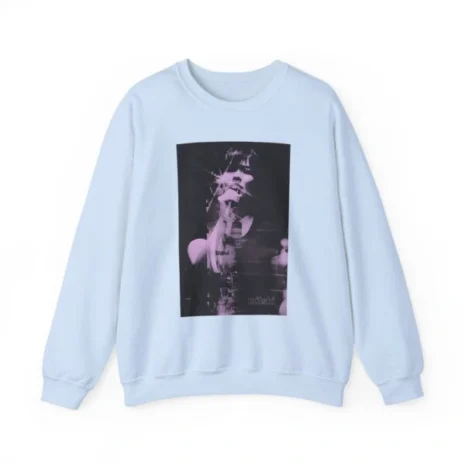 Mitski Fall 2024 Tour Unisex Heavy Blend™ Crewneck Sweatshirt Light Blue Mitski Fall 2024 Tour Unisex Heavy Blend™ Crewneck Sweatshirt Light Blue