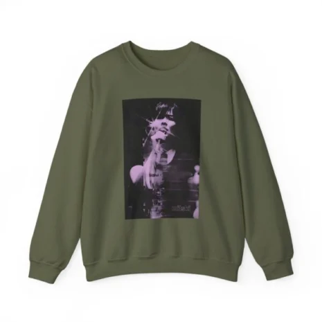 Mitski Fall 2024 Tour Unisex Heavy Blend™ Crewneck Sweatshirt Military Green Mitski Fall 2024 Tour Unisex Heavy Blend™ Crewneck Sweatshirt Military Green