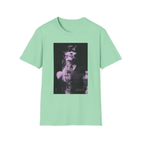 Mitski Fall 2024 Tour Unisex Softstyle T-Shirt Mint Green Mitski Fall 2024 Tour Unisex Softstyle T-Shirt Mint Green