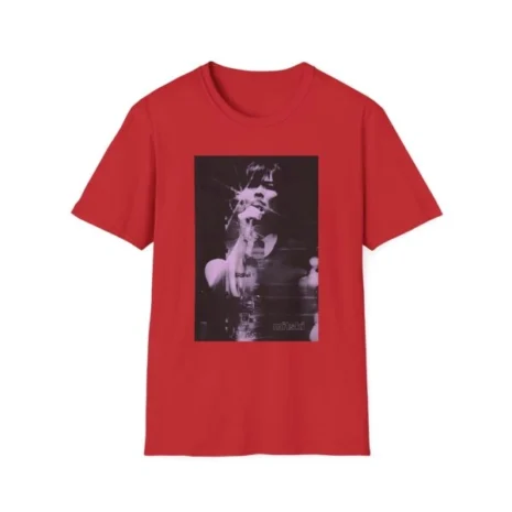 Mitski Fall 2024 Tour Unisex Softstyle T-Shirt Red Mitski Fall 2024 Tour Unisex Softstyle T-Shirt Red