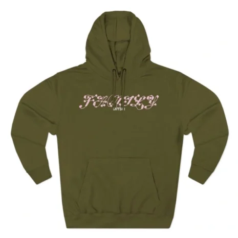 Mitski Family Three-Panel Fleece Hoodie Army Green Mitski Family Three-Panel Fleece Hoodie Army Green