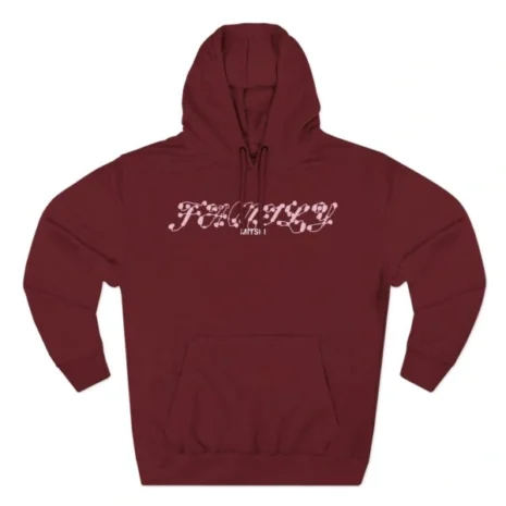 Mitski Family Three-Panel Fleece Hoodie Burgundy Mitski Family Three-Panel Fleece Hoodie Burgundy