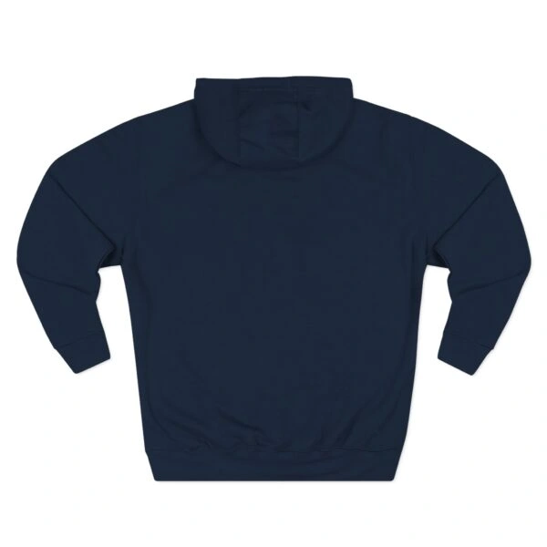 Mitski Family Three-Panel Fleece Hoodie Navy Back Side