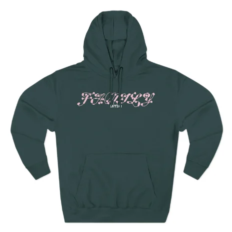 Mitski Family Three-Panel Fleece Hoodie Sports Green Mitski Family Three-Panel Fleece Hoodie Sports Green