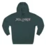 Mitski Family Three-Panel Fleece Hoodie Sports Green