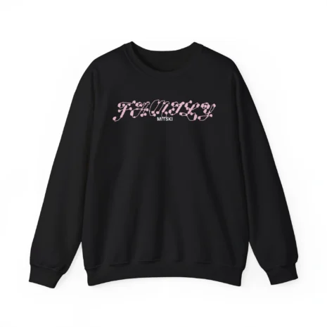 Mitski Family Unisex Heavy Blend™ Crewneck Sweatshirt Black