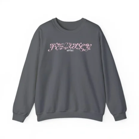 Mitski Family Unisex Heavy Blend™ Crewneck Sweatshirt Charcoal Mitski Family Unisex Heavy Blend™ Crewneck Sweatshirt Charcoal