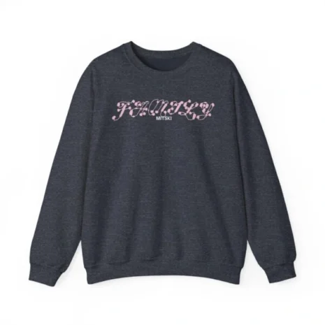 Mitski Family Unisex Heavy Blend™ Crewneck Sweatshirt Heather Sport Dark Navy Mitski Family Unisex Heavy Blend™ Crewneck Sweatshirt Heather Sport Dark Navy