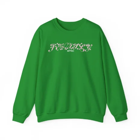 Mitski Family Unisex Heavy Blend™ Crewneck Sweatshirt Irish Green (1) Mitski Family Unisex Heavy Blend™ Crewneck Sweatshirt Irish Green