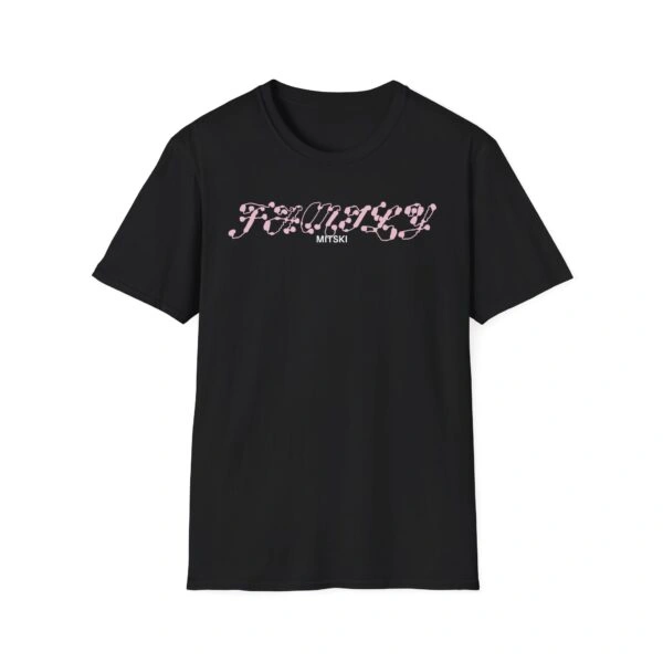 Mitski Family Unisex Softstyle T-Shirt Black
