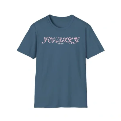 Mitski Family Unisex Softstyle T-Shirt Indigo Blue Mitski Family Unisex Softstyle T-Shirt Indigo Blue