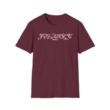 Mitski Family Unisex Softstyle T-Shirt Maroon Mitski Family Unisex Softstyle T-Shirt Maroon