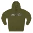 Mitski Flower Logo Three-Panel Fleece Hoodie Army Green