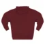 Mitski Flower Logo Three-Panel Fleece Hoodie Burgundy Back Side