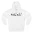Mitski Flower Logo Three-Panel Fleece Hoodie White