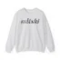 Mitski Flower Logo Unisex Heavy Blend™ Crewneck Sweatshirt Ash