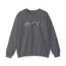 Mitski Flower Logo Unisex Heavy Blend™ Crewneck Sweatshirt Charcoal