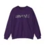 Mitski Flower Logo Unisex Heavy Blend™ Crewneck Sweatshirt Purple