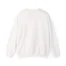 Mitski Flower Logo Unisex Heavy Blend™ Crewneck Sweatshirt White Back Side