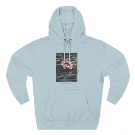 Mitski Goodbye Cowboy Three-Panel Fleece Hoodie Blue Mist Mitski Goodbye Cowboy Three-Panel Fleece Hoodie Blue Mist