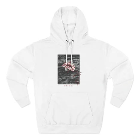 Mitski Goodbye Cowboy Three-Panel Fleece Hoodie White Mitski Goodbye Cowboy Three-Panel Fleece Hoodie White