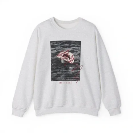 Mitski Goodbye Cowboy Unisex Heavy Blend™ Crewneck Sweatshirt Ash Mitski Goodbye Cowboy Unisex Heavy Blend™ Crewneck Sweatshirt Ash