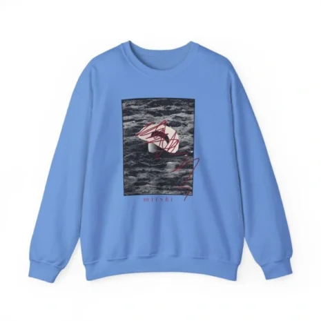 Mitski Goodbye Cowboy Unisex Heavy Blend™ Crewneck Sweatshirt Carolina Blue Mitski Goodbye Cowboy Unisex Heavy Blend™ Crewneck Sweatshirt Carolina Blue