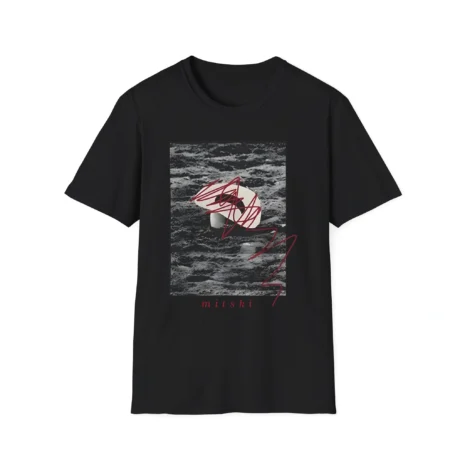 Mitski Goodbye Cowboy Unisex Softstyle T-Shirt Black Mitski Goodbye Cowboy Unisex Softstyle T-Shirt Black