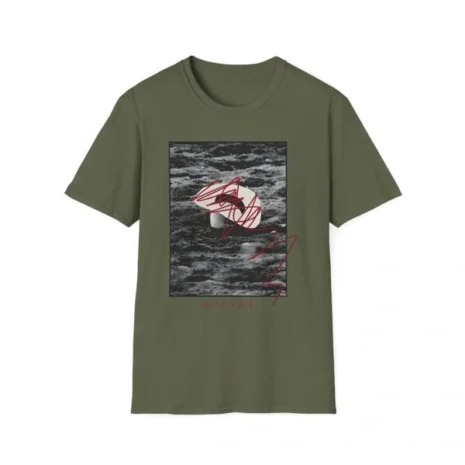 Mitski Goodbye Cowboy Unisex Softstyle T-Shirt Military Green Mitski Goodbye Cowboy Unisex Softstyle T-Shirt Military Green