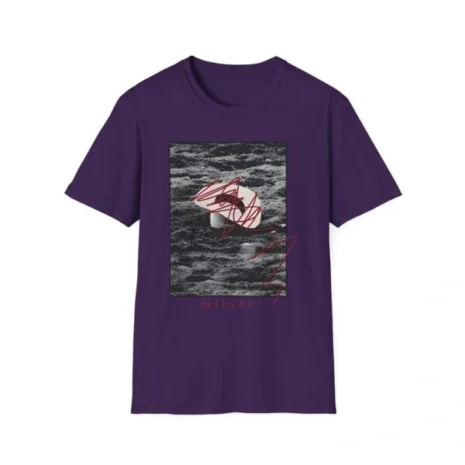 Mitski Goodbye Cowboy Unisex Softstyle T-Shirt Purple Mitski Goodbye Cowboy Unisex Softstyle T-Shirt Purple