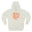 Mitski Heart Three-Panel Fleece Hoodie Oatmeal Heather