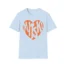 Mitski Heart Unisex Softstyle T-Shirt Light Blue