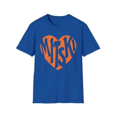 Mitski Heart Unisex Softstyle T-Shirt Royal Mitski Heart Unisex Softstyle T-Shirt Royal