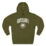 Mitski Heartbreaker University Three-Panel Fleece Hoodie Army Green