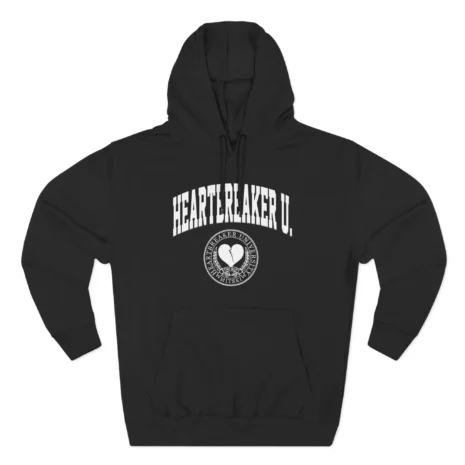 Mitski Heartbreaker University Three-Panel Fleece Hoodie Black Mitski Heartbreaker University Three-Panel Fleece Hoodie Black