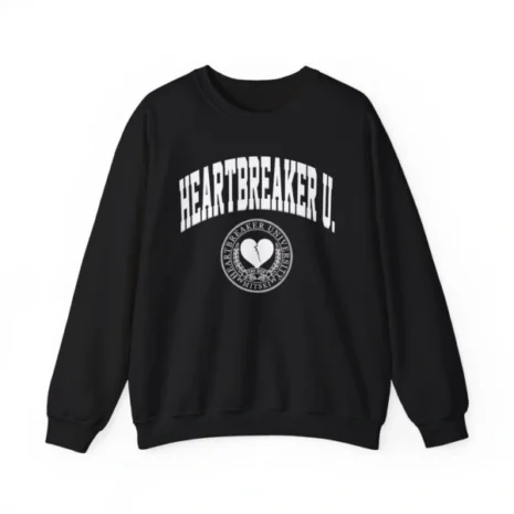 Mitski Heartbreaker University Unisex Heavy Blend™ Crewneck Sweatshirt Black Mitski Heartbreaker University Unisex Heavy Blend™ Crewneck Sweatshirt Black