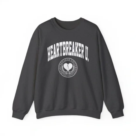 Mitski Heartbreaker University Unisex Heavy Blend™ Crewneck Sweatshirt Dark Heather Mitski Heartbreaker University Unisex Heavy Blend™ Crewneck Sweatshirt Dark Heather