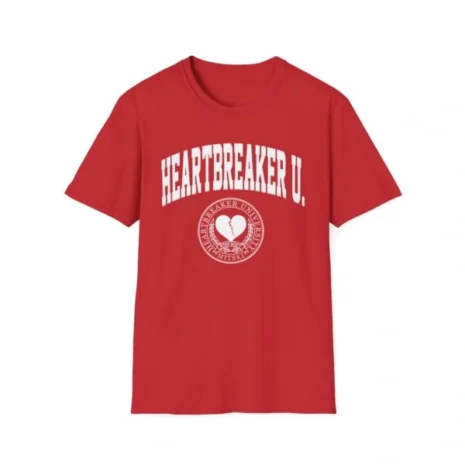 Mitski Heartbreaker University Unisex Softstyle T-Shirt Red Mitski Heartbreaker University Unisex Softstyle T-Shirt Red