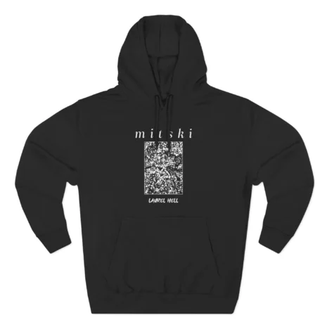Mitski Laurel Hell Three-Panel Fleece Hoodie Black Mitski Laurel Hell Three-Panel Fleece Hoodie Black