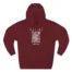 Mitski Laurel Hell Three-Panel Fleece Hoodie Burgundy