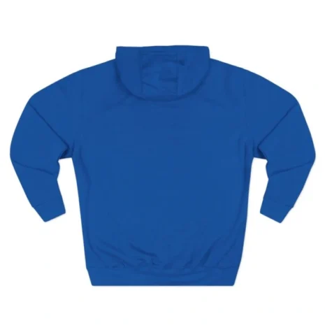 Mitski Laurel Hell Three-Panel Fleece Hoodie Royal Blue Back Side Mitski Laurel Hell Three-Panel Fleece Hoodie Royal Blue Back Side