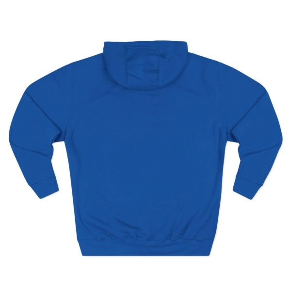 Mitski Laurel Hell Three-Panel Fleece Hoodie Royal Blue Back Side