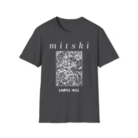 Mitski Laurel Hell Unisex Softstyle T-Shirt Dark Heather Mitski Laurel Hell Unisex Softstyle T-Shirt Dark Heather