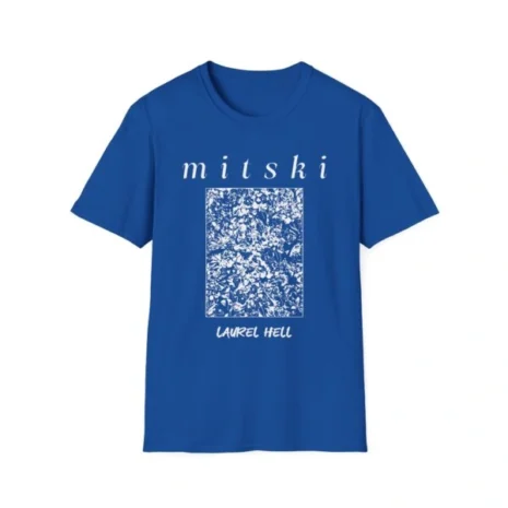 Mitski Laurel Hell Unisex Softstyle T-Shirt Royal Mitski Laurel Hell Unisex Softstyle T-Shirt Royal